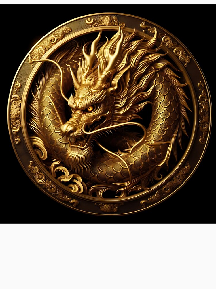 Golden Dragon by GalleryBrisArt