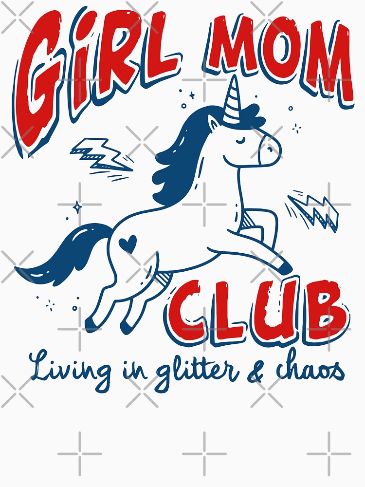 Girl Mom Club - Unicorn Mom by gunaone-design