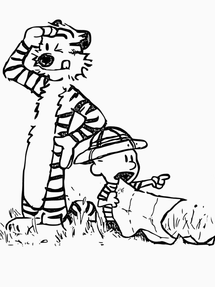 Calvin and Hobbes Let’s Go Exploring Adventure by pellamfeferr