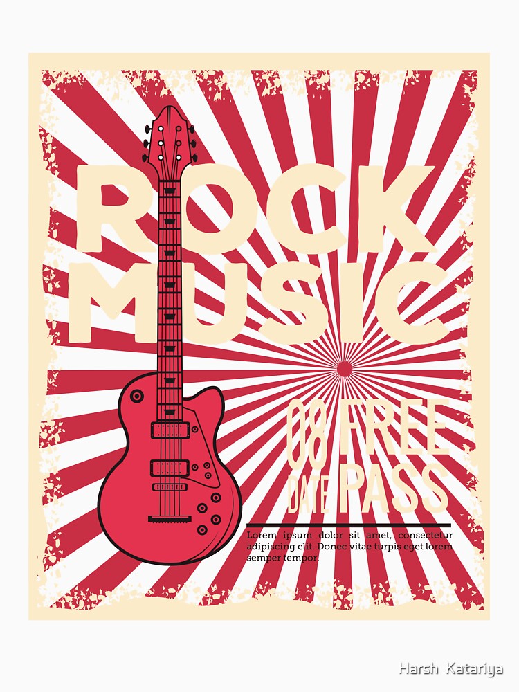 Rock Music Festival Design by Harsh  Katariya