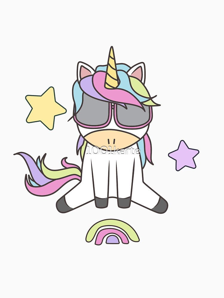 Unicorn baby cool by 1001karte
