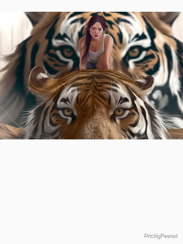 tiger girl by PricklyPeanut