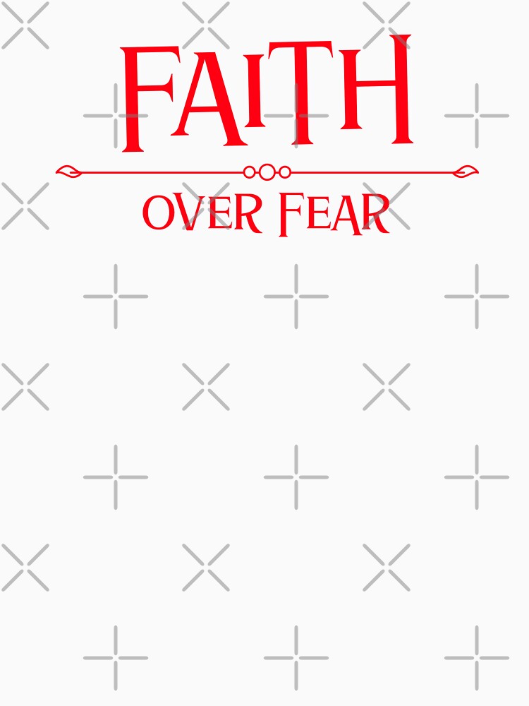 Faith Over Fear Religious Quote by Zuuag