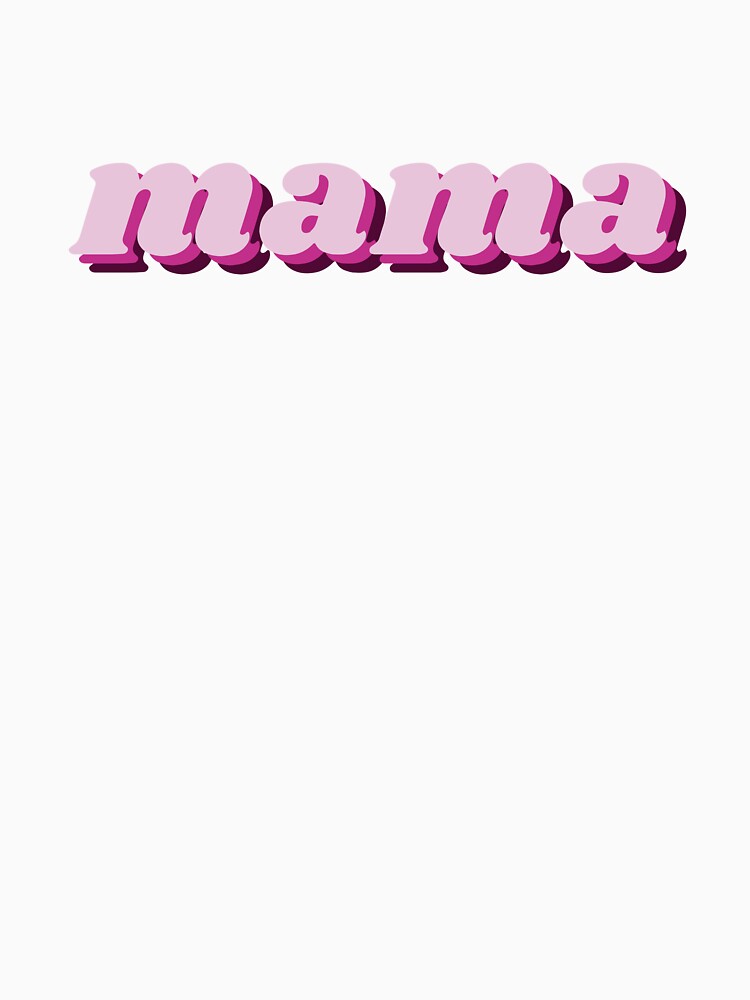 girl mama (pink) by eighteenandpine