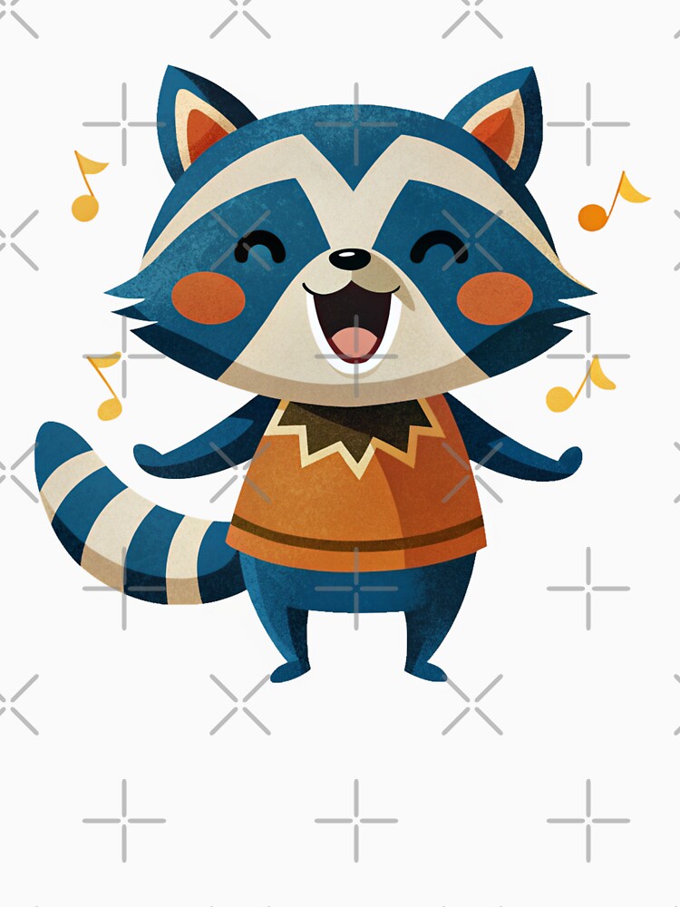 Singing Raccoon by zangess1