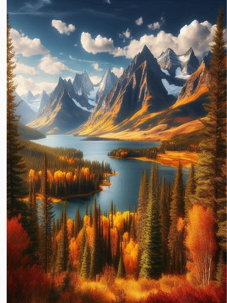 Montana Mountain Range by MajesticPx
