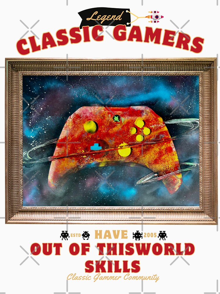 Classic Gamer Wicked Space by MT Art  Designs