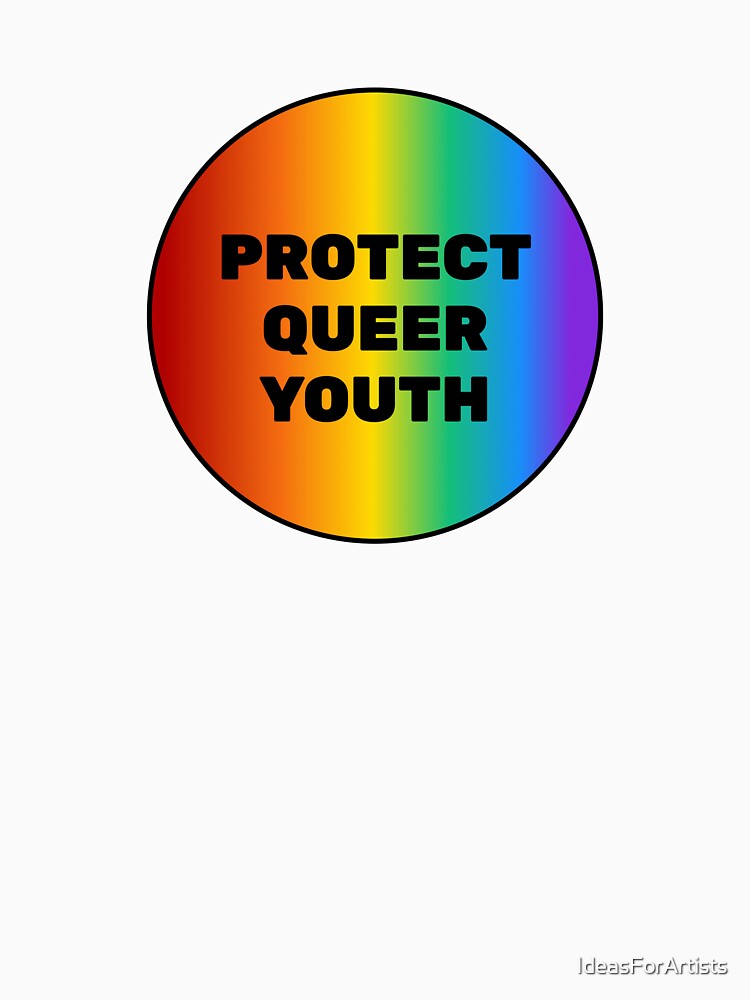 Protect Queer Youth LGBT pride rainbow by Inspirationmotivation