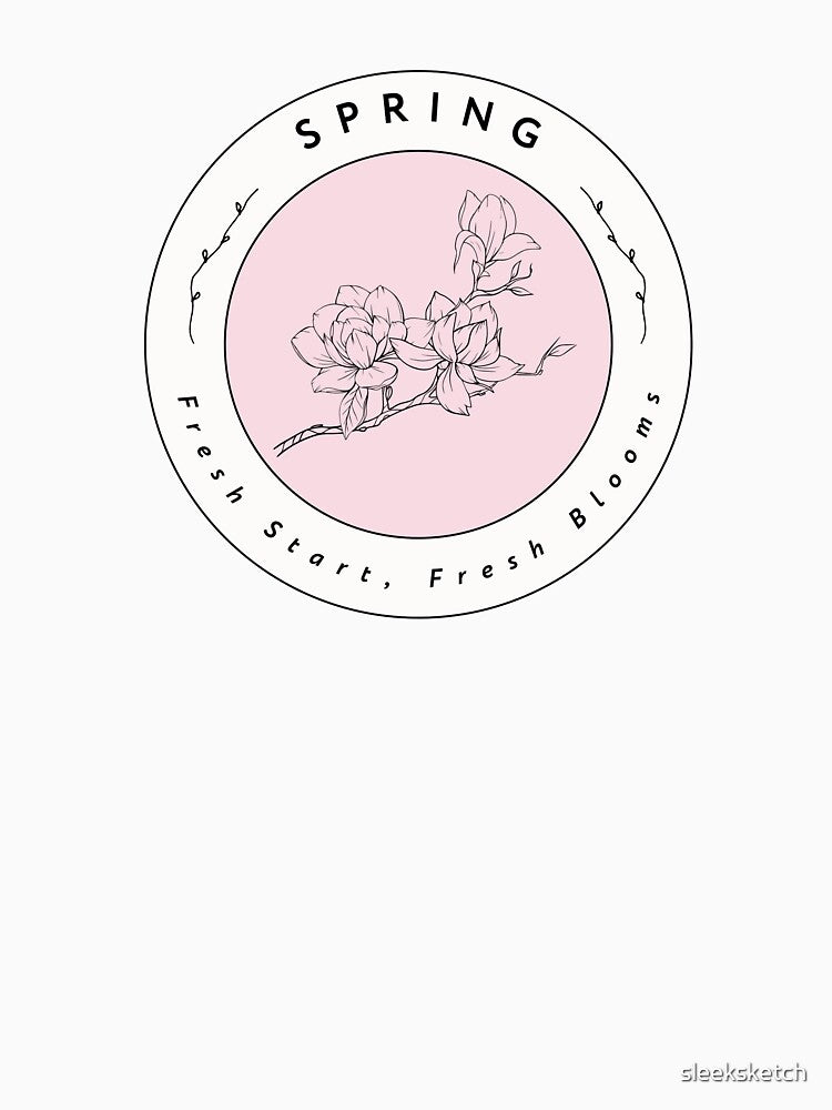 Spring: fresh start, fresh bloom by Sleek Sketch Studio