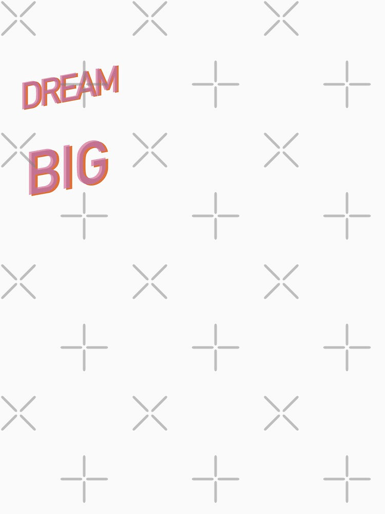 Dream Big Wall Art Print by Hola Ilustra