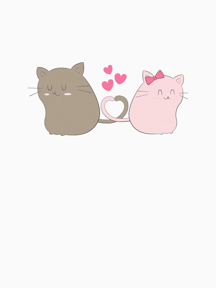 Lovely cat couple| Cat couple ideas| Best gifts for cats lovers by Karry-Pat