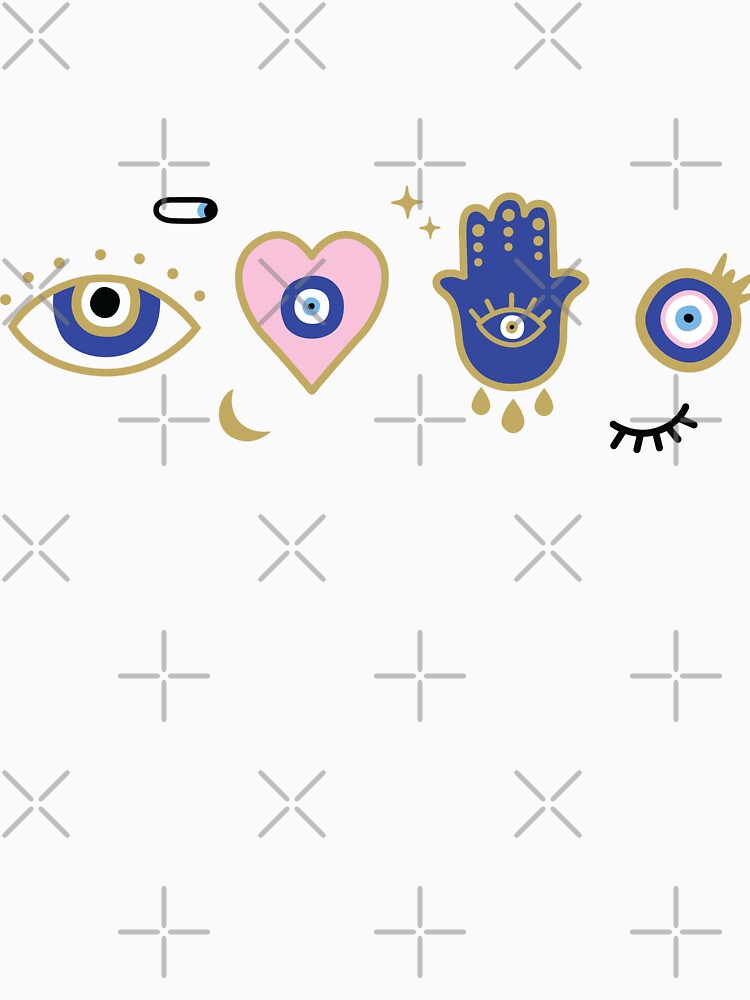 Cute Evil Eye Art Design by station-one