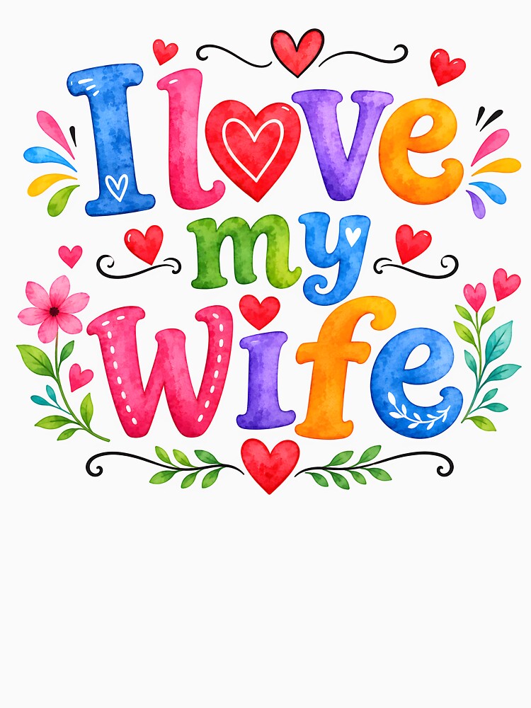 I love my wife by nimmitrends