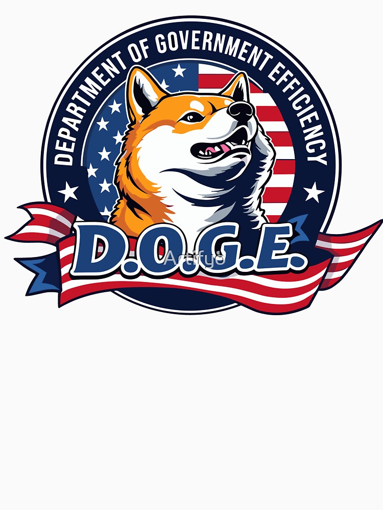 D.O.G.E Doge Department of Government Efficiency by Artifyo