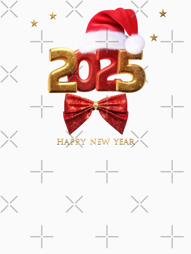 gold red happy new year by Lydyb-creations