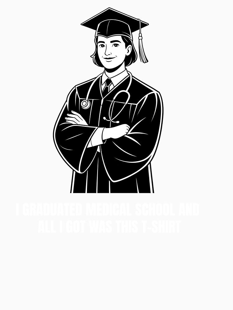 I just graduated from medical school by MerchOmatic