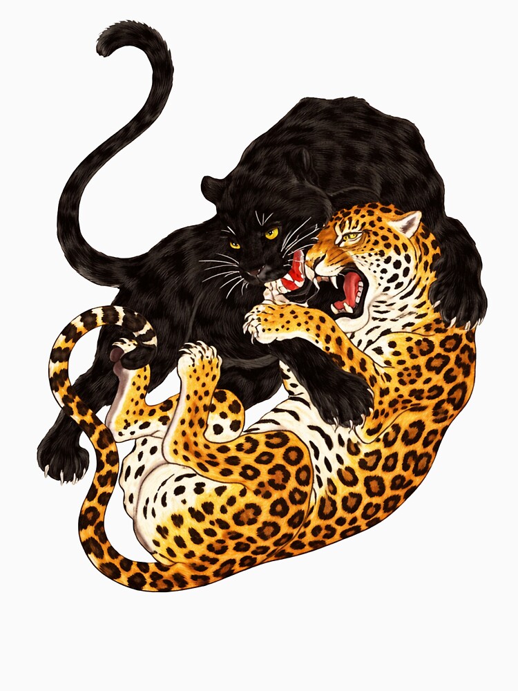 Panther Leopard Jungle Fury Big Cat by margamPagenberg