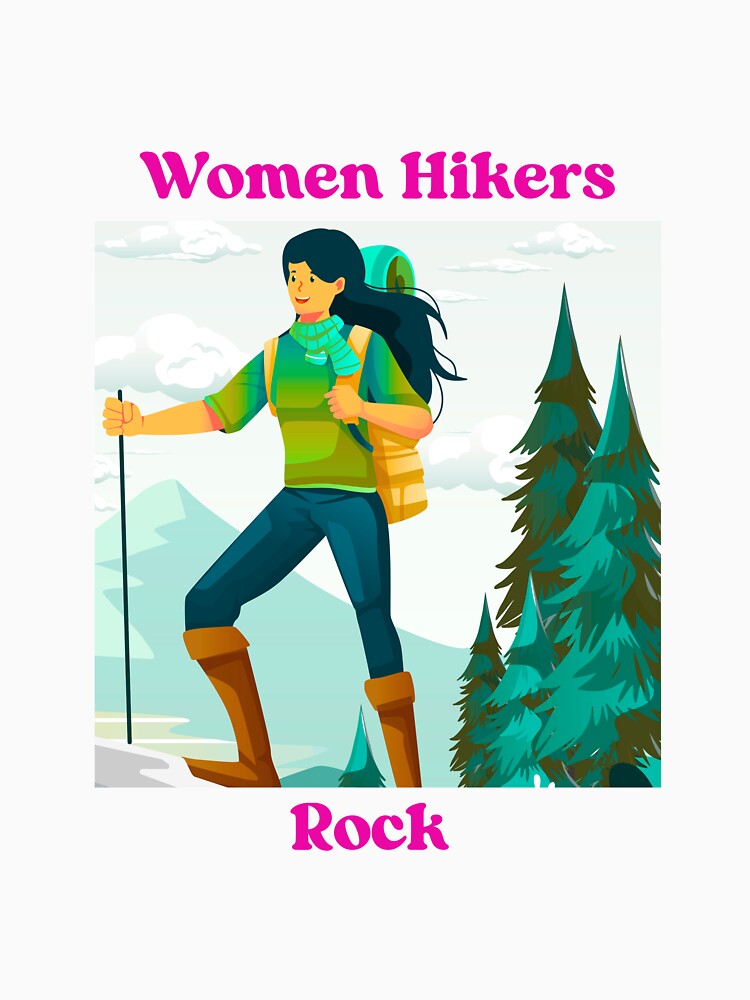 Women Hikers Rock by Robertosdesigns