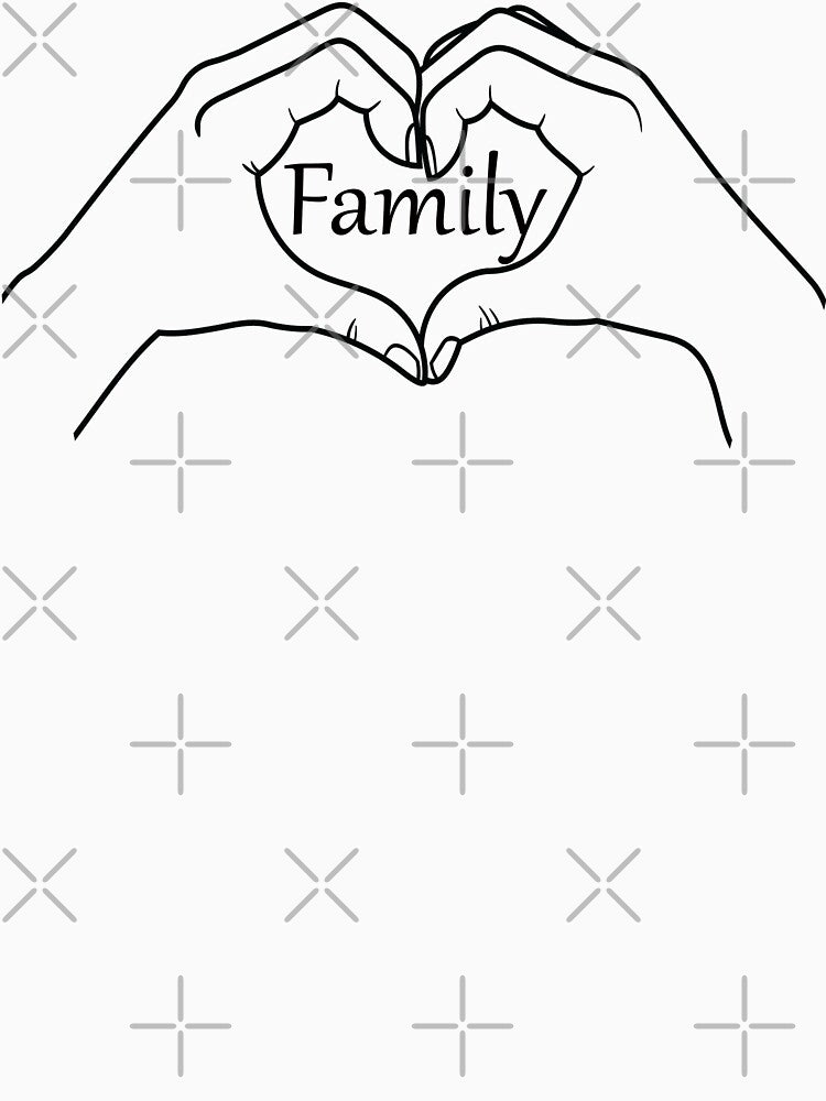 I Love My Family Cute Family by Lulaggio