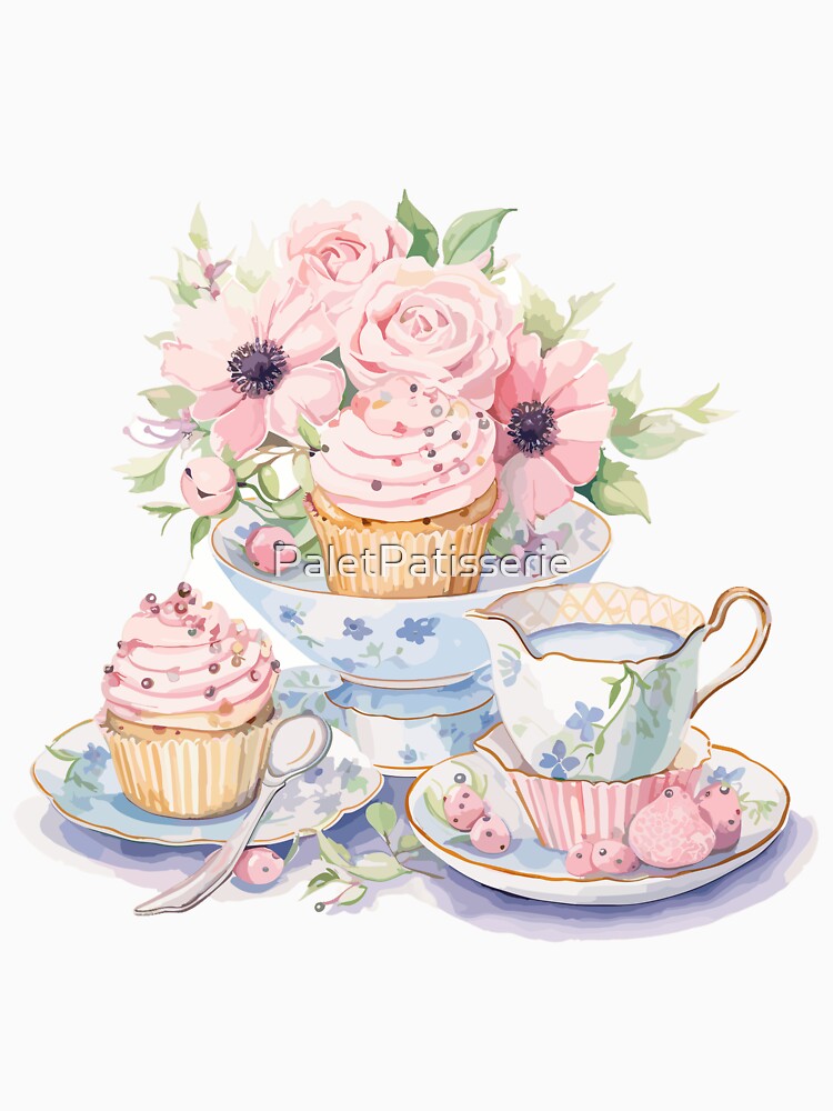 Whimsical tea party by PaletPatisserie