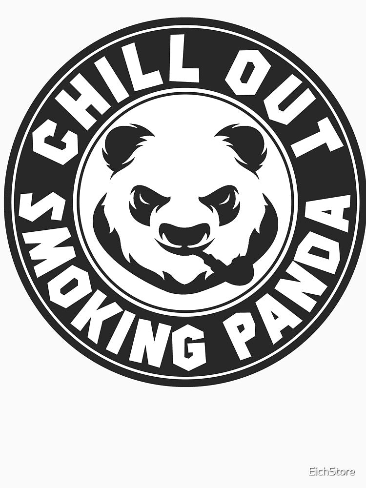 Chill Out Smoking Panda by EichStore