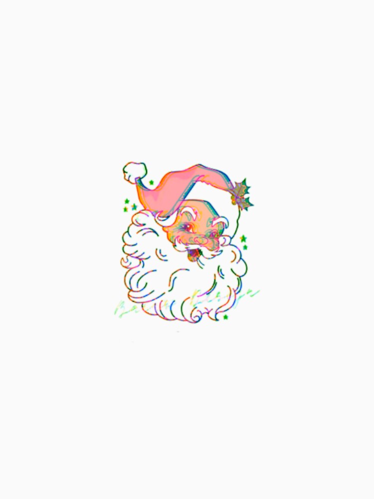 retro vintage pink santa claus by ThoughtlessDude