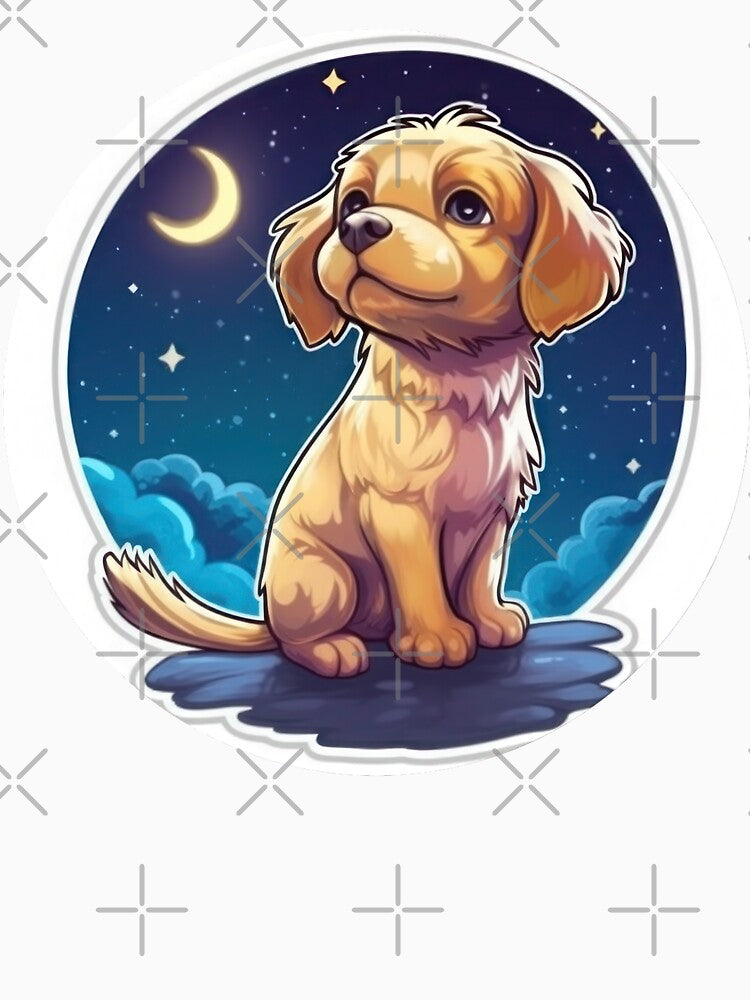 Kawaii Cute Dog Good Night by duke818