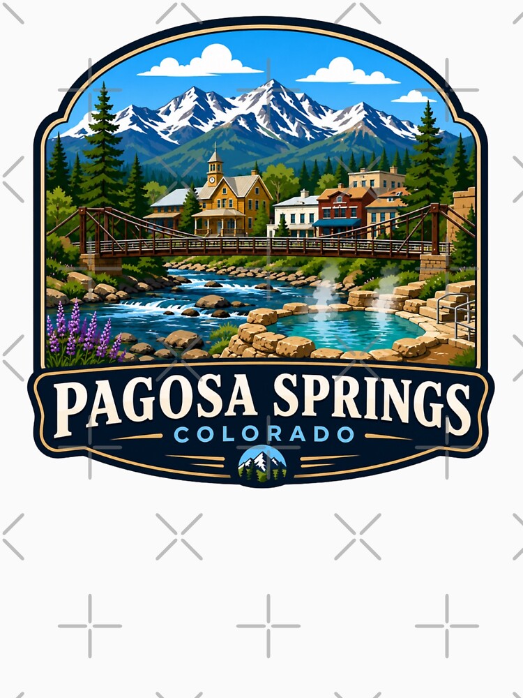 Pagosa Springs, Colorado - Hot Springs by Myra365Art