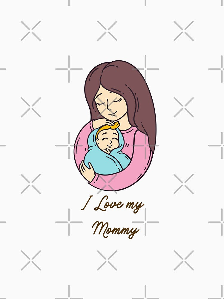 I Love my Mommy Cute Mother and Baby by silviaol