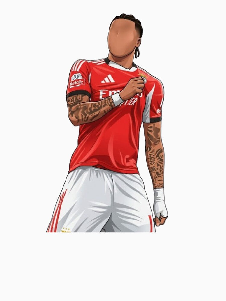 Sidny Lopes Cabral Football Capo Verde World Cup Football Fifa USA by SamiraArts