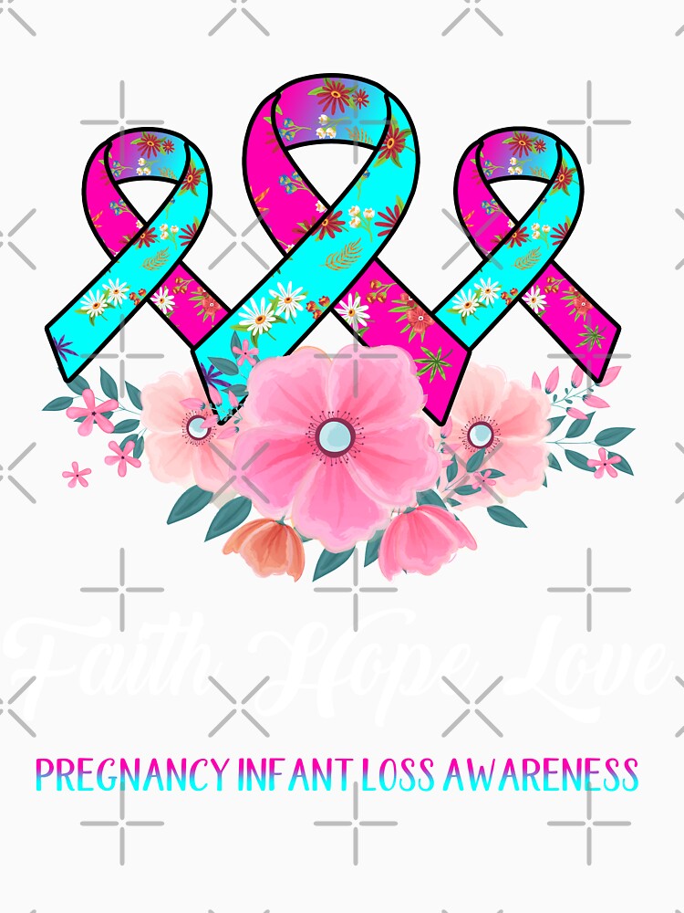 Faith Hope Love Pregnancy Infant Loss Awareness by frechettee