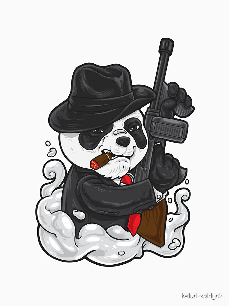 Badass Panda by kalud-zoldyck