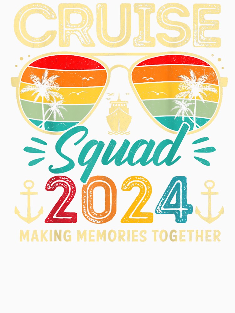 Cruise Squad 2024 Family Group Matching Summer Vacation by bumqiudci
