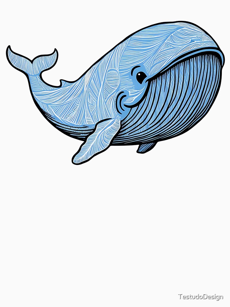 Smiling Whale by TestudoDesign