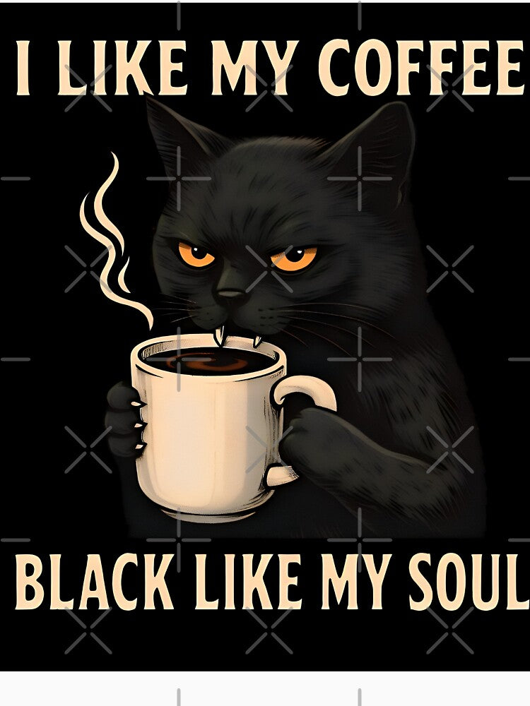 Grumpy Cat Coffee Vibes Forever by Amr Siam