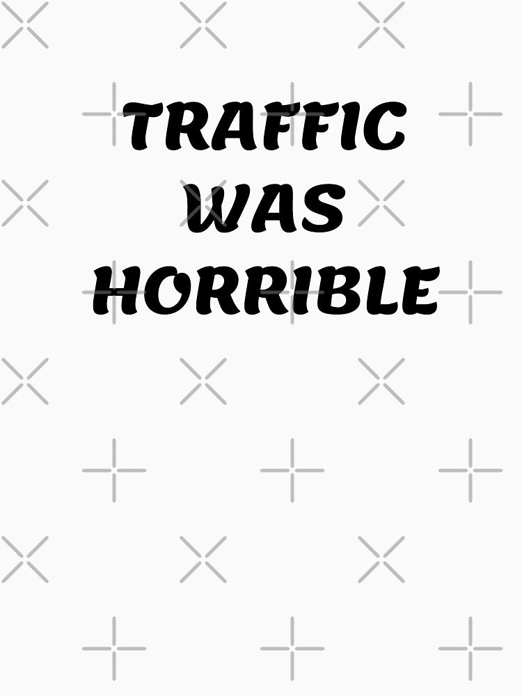 White lie party - Traffic was horrible by amrmab