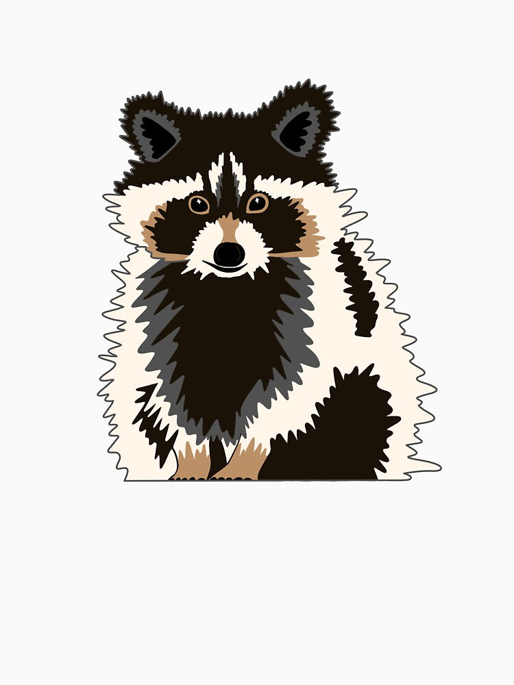 Raccoon Friend by alykalydaly