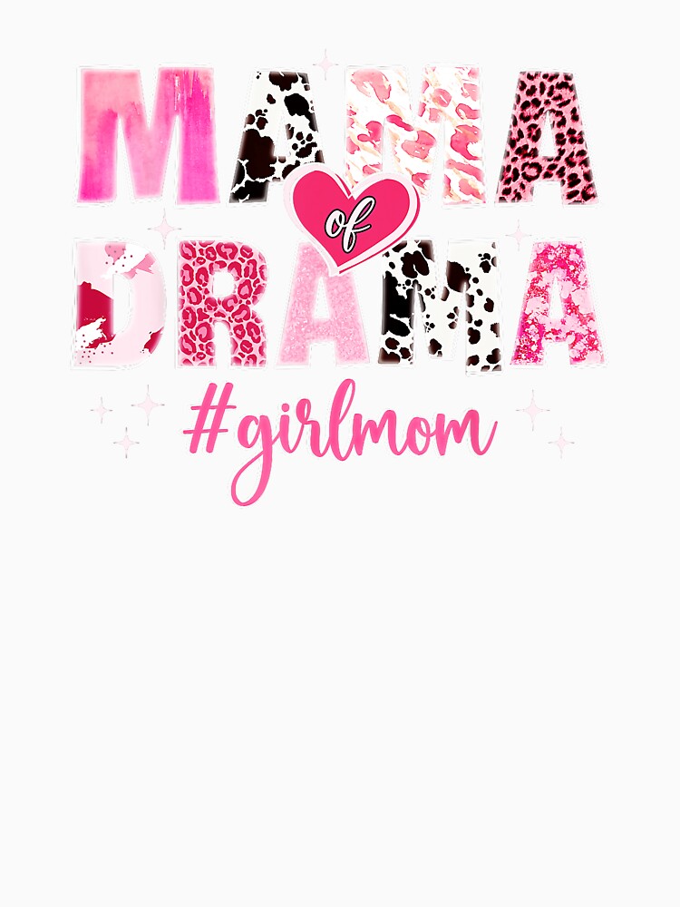 Mama Drama Girl Mom Retro by zamiokaline