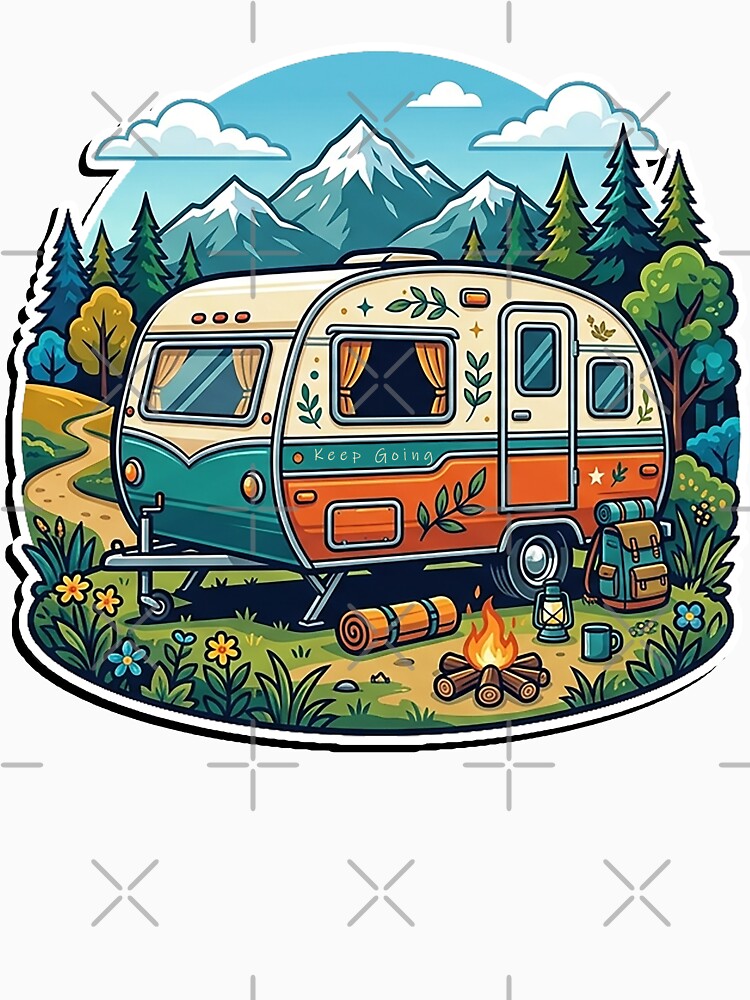 Keep Going Motivational Safari Sticker by Azza-Mahmoud