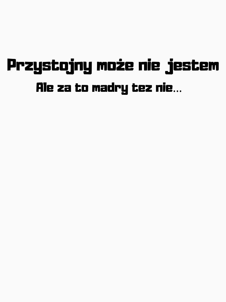 Przystojny może nie jestem by Lnklunekk