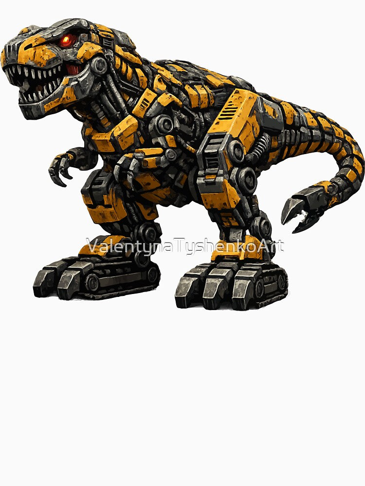 Mecha T-Rex / Mecha Dinosaur Collection by ValentynaTyshenkoArt