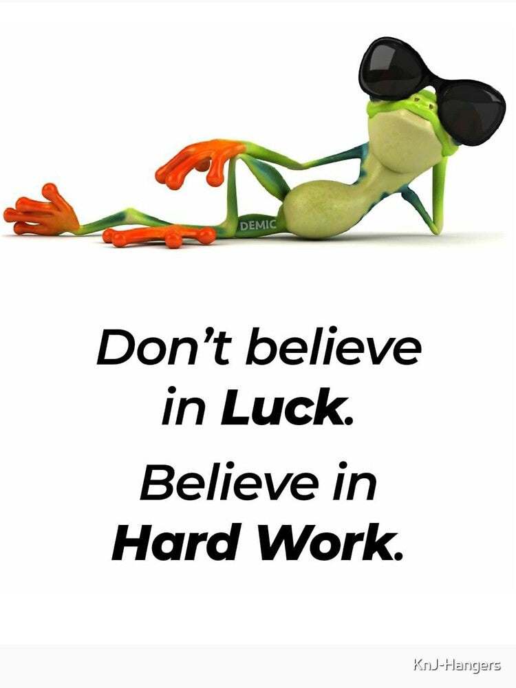 Dont believe in Luck by KnJ-Hangers