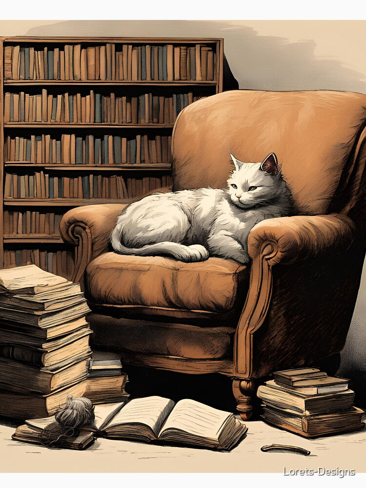 Bookworm Bliss: Lost in a World of Words by Lorets-Designs
