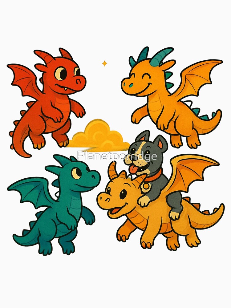 Funny Dragon Design by Planetporridge