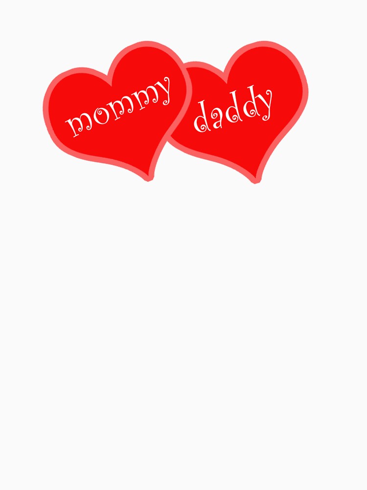 Two hearts Mommy and Daddy's love by BellaRcompany