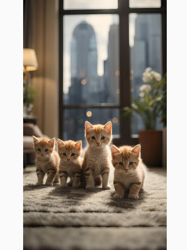 Four cute kittens by Proren