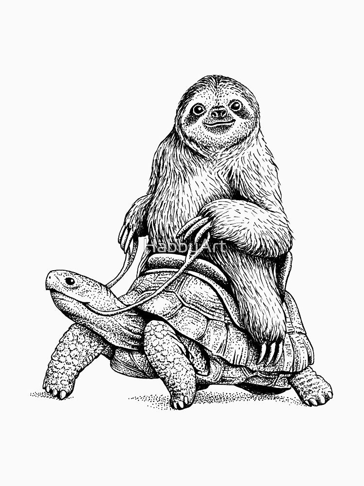 Slow and Steady by HabbyArt