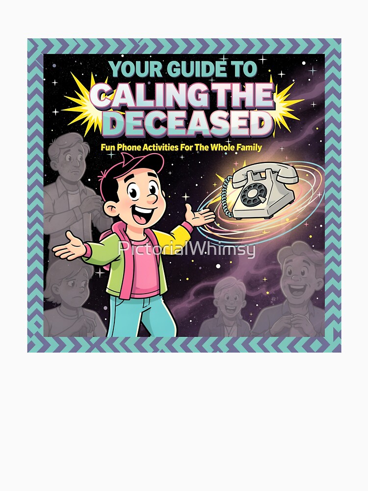 Calling The Deceased - 90s VHS Parody Art by PictorialWhimsy