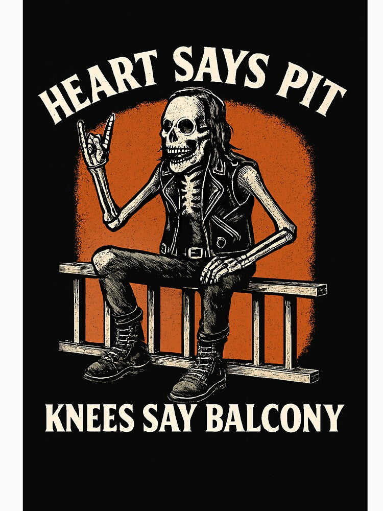 Heart Says Pit Knees Say Balcony 2 by JI-PIXEL-PLACE