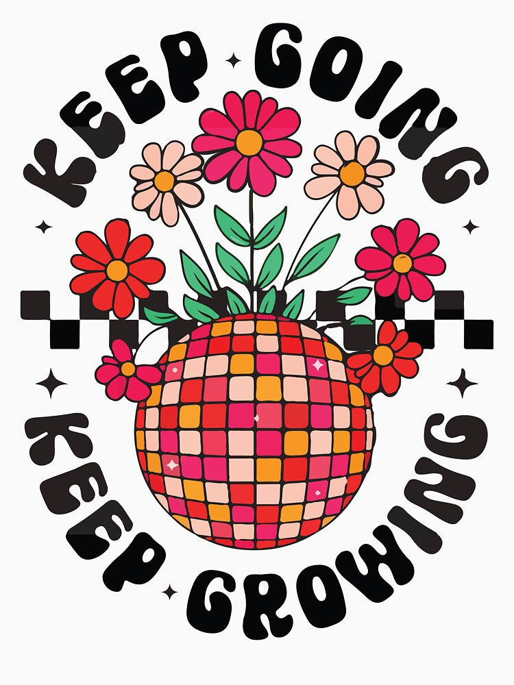 Keep going keep growing dance ball and flowers by BrownHorse90s